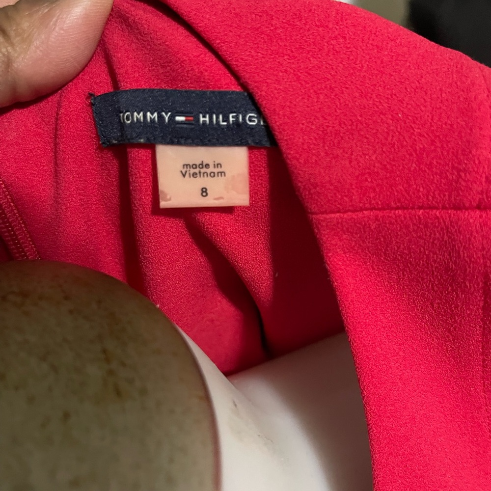 Tommy Hilfiger Strapless Red Dress - Picture 5 of 8
